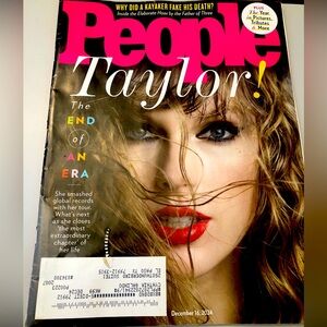 People Magazine Taylor Swift-Dec 2024